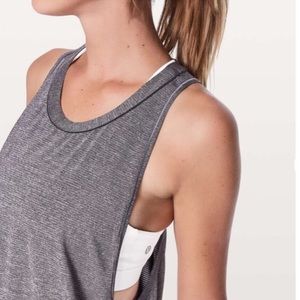 LULULEMON | gray tank top